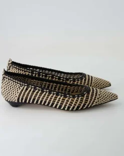 N818-105 Ballerinas in Schwarz