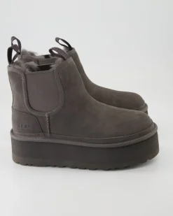 Neumel Platform Chelsea Winterstiefel in Grau