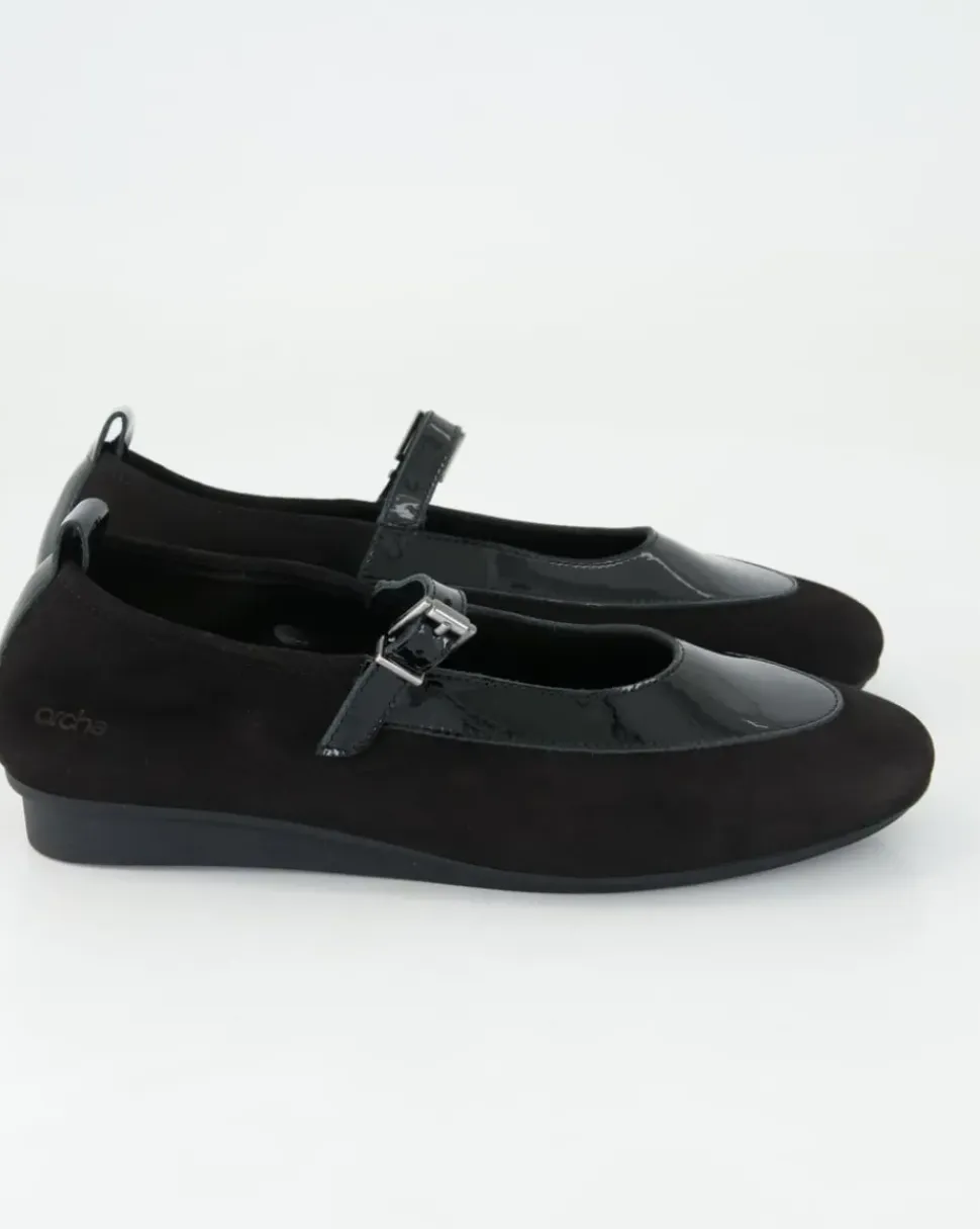 Nikaby Ballerinas in Schwarz