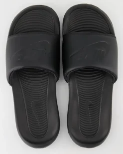 Nike Victori One Slide Badeschuhe in Schwarz