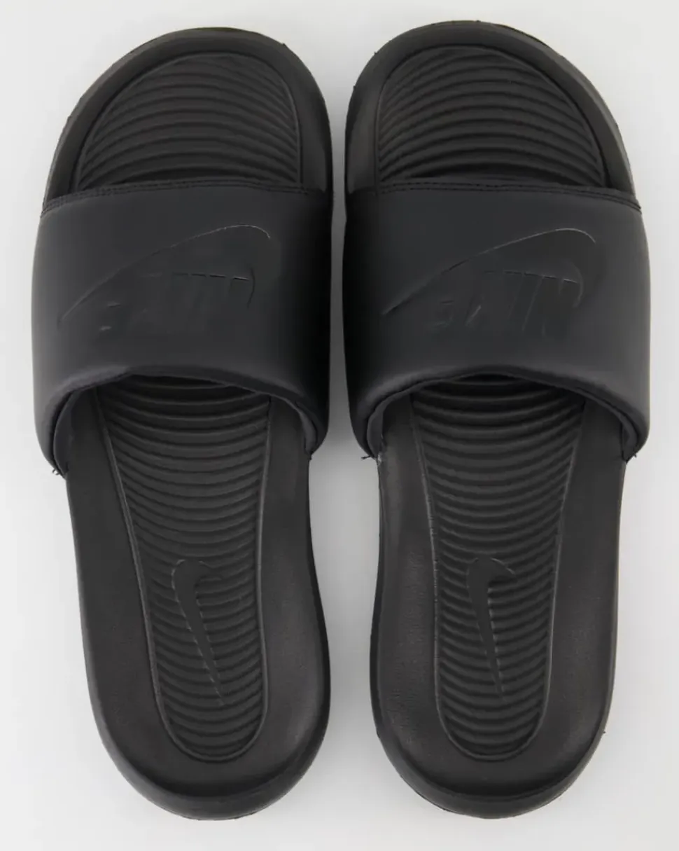 Nike Victori One Slide Badeschuhe in Schwarz