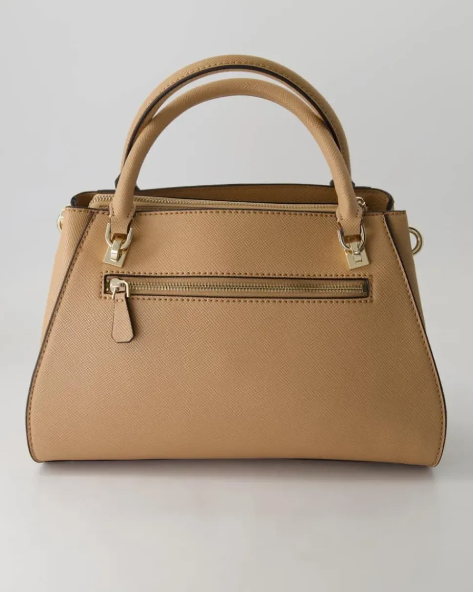 Noelle Luxury Satchel Handtasche in Beige
