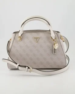 Noelle Luxury Satchel Handtasche in Beige