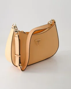 Noelle Top Zip Shoulder Bag Umhängetasche in Orange
