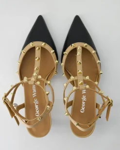 N202-100 Sandalen in Schwarz