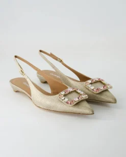N802-504 Slingpumps in Beige