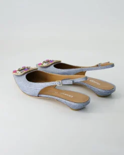 N802-904 Slingpumps in Blau