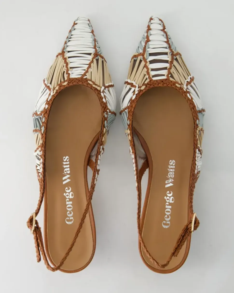 N1008-405 Slingpumps in Braun