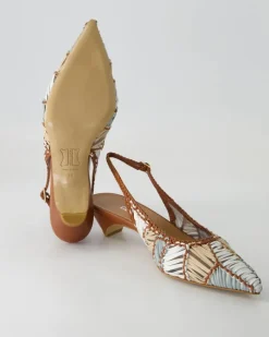 N1008-405 Slingpumps in Braun