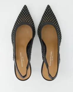 N210-104 Slingpumps in Schwarz
