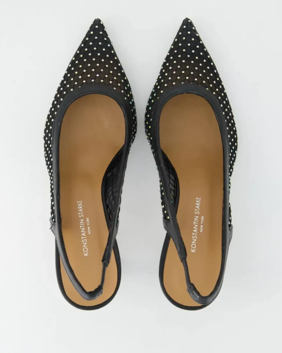 N210-104 Slingpumps in Schwarz
