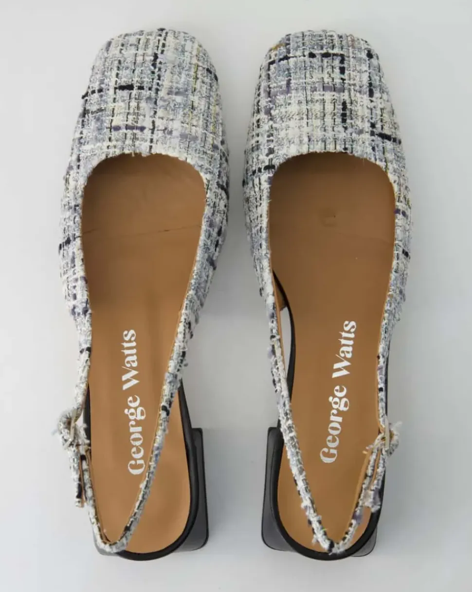 N2108-104 Slingpumps in Weiß
