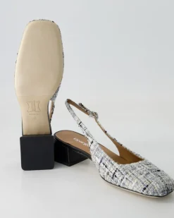 N2108-104 Slingpumps in Weiß