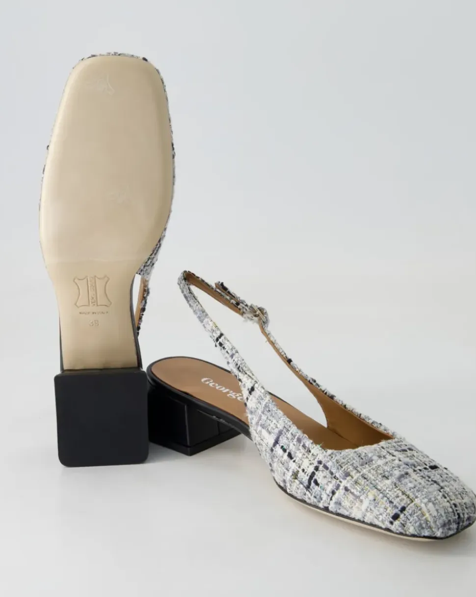 N2108-104 Slingpumps in Weiß