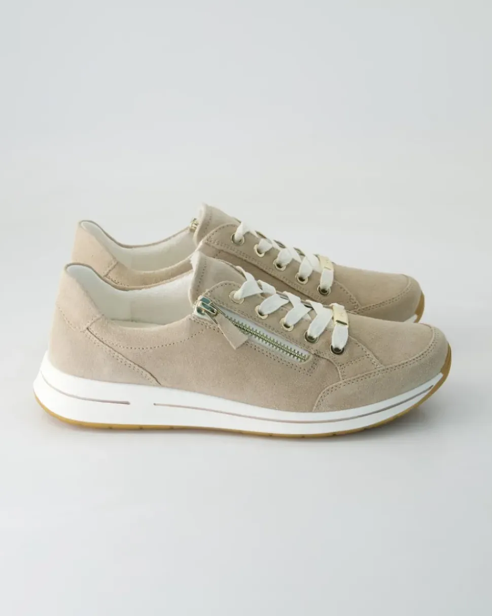 OSAKA Schnürschuhe in Beige