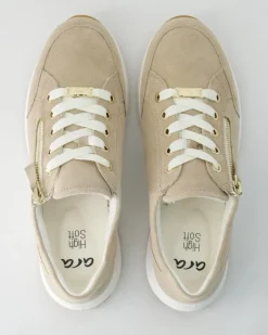 OSAKA Schnürschuhe in Beige
