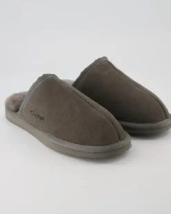 Pantoffel Komfort Da. Hausschuhe in Grau