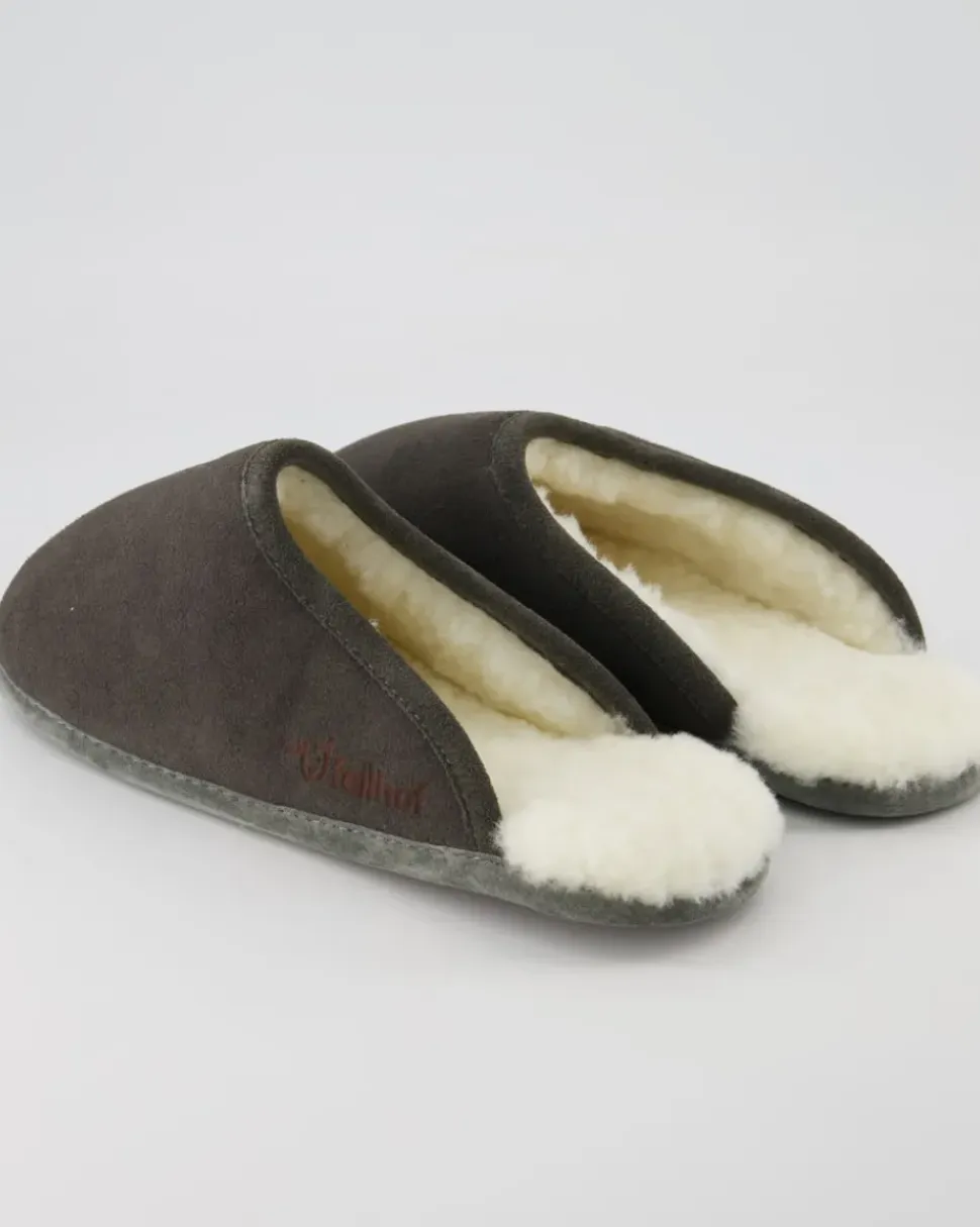 Pantoffel Trendy Hausschuhe in Grau