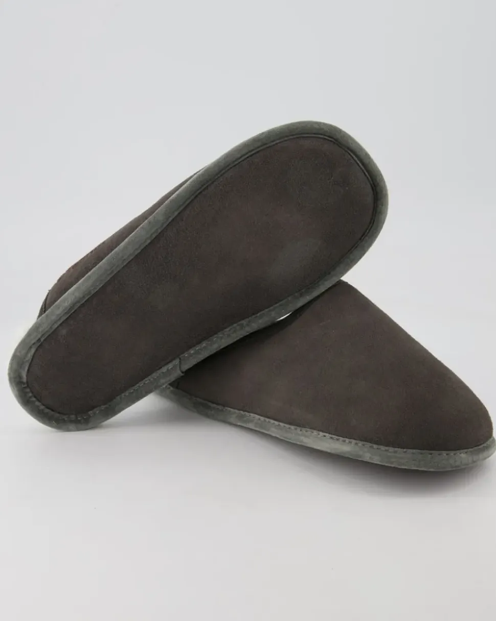 Pantoffel Trendy Hausschuhe in Grau