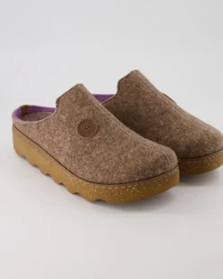 6120-17 Pantoletten in Beige