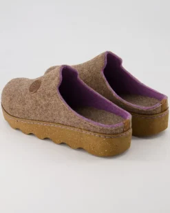 6120-17 Pantoletten in Beige