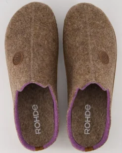 6120-17 Pantoletten in Beige