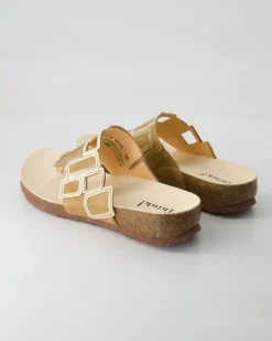 3-001136-4000 Pantoletten in Beige