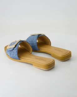 4268 Pantoletten in Blau