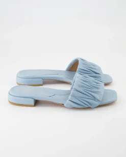 2556 Pantoletten in Blau