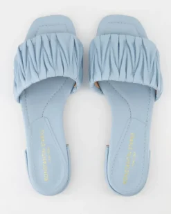 2556 Pantoletten in Blau