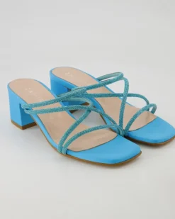12939 Pantoletten in Blau