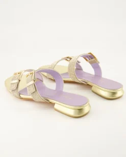 5240 Pantoletten in Gold