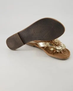 33.518 Pantoletten in Gold