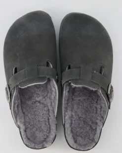 8119-21 Pantoletten in Grau