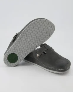 8119-21 Pantoletten in Grau