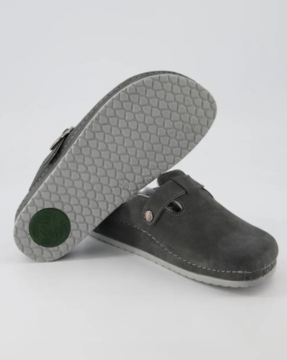 8119-21 Pantoletten in Grau