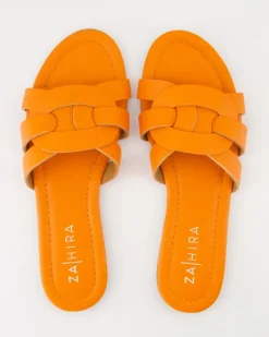 13151 Pantoletten in Orange