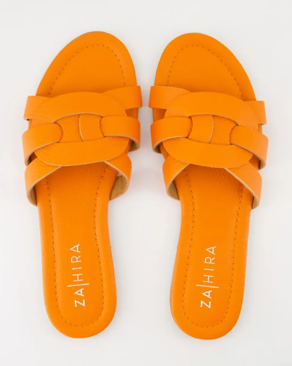 13151 Pantoletten in Orange