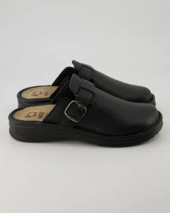 5009-18 Pantoletten in Schwarz