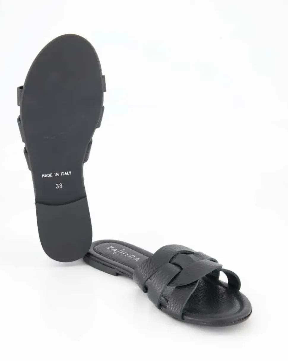 13151 Pantoletten in Schwarz