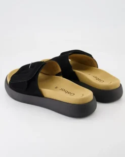 Pantolette Pantoletten in Schwarz