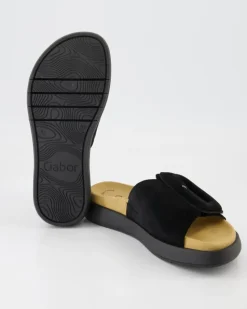 Pantolette Pantoletten in Schwarz