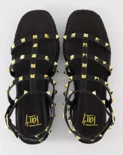 Paola-122 Sandalen in Schwarz