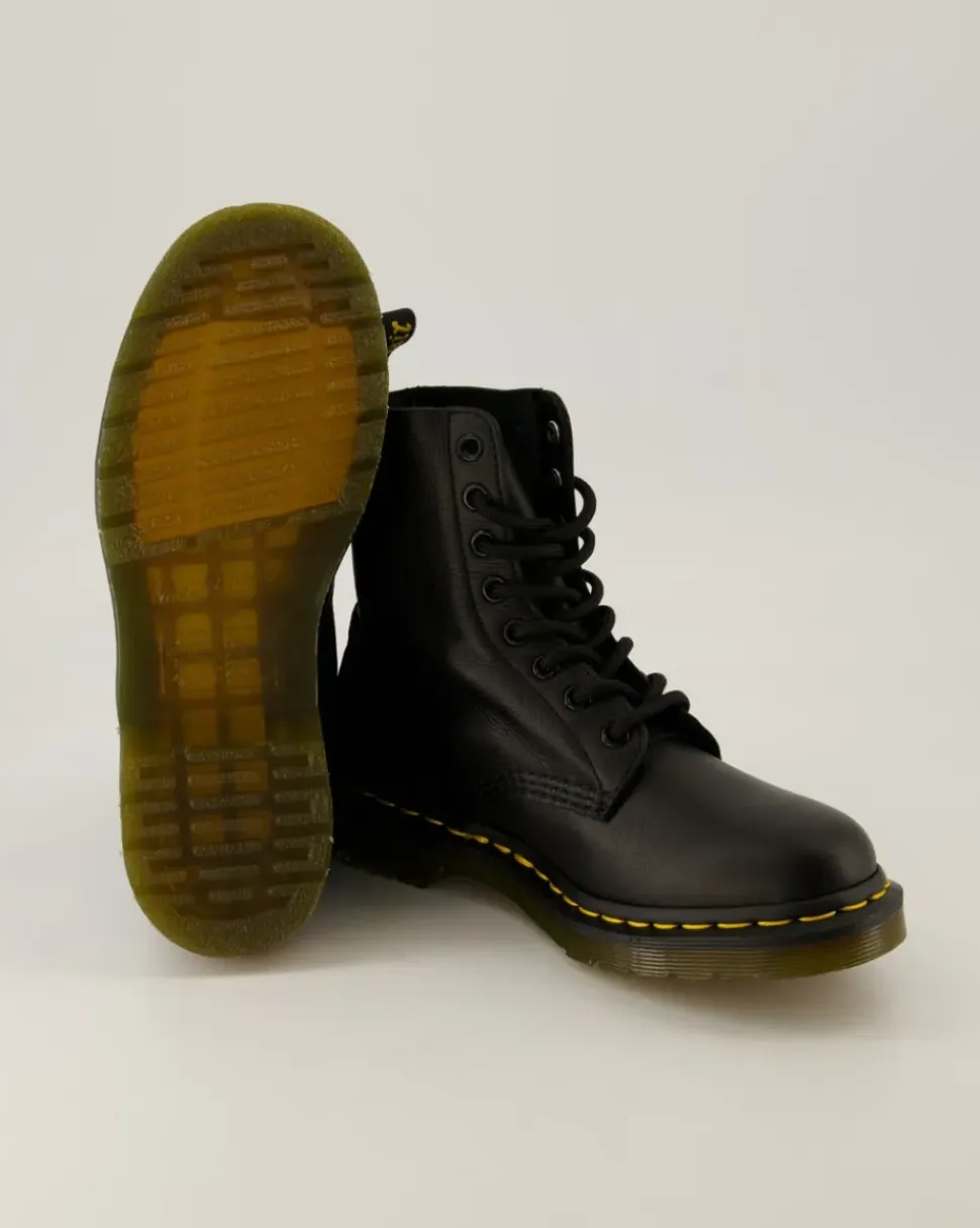 1460 Pascal Virginia Bikerboots in Schwarz