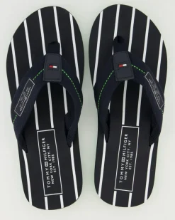 Patch Hilfiger Beach Sandal Zehentrenner in Blau