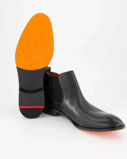 PATERSON Chelsea Boots in Schwarz