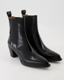 P02567B Stiefeletten in Schwarz