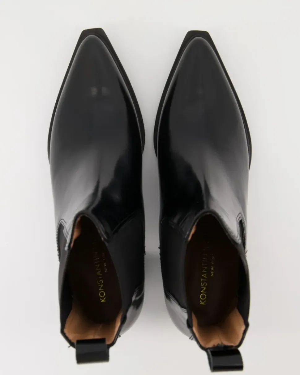 P02567B Stiefeletten in Schwarz