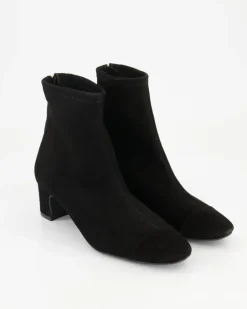 P855CY Stiefeletten in Schwarz