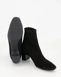 P855CY Stiefeletten in Schwarz